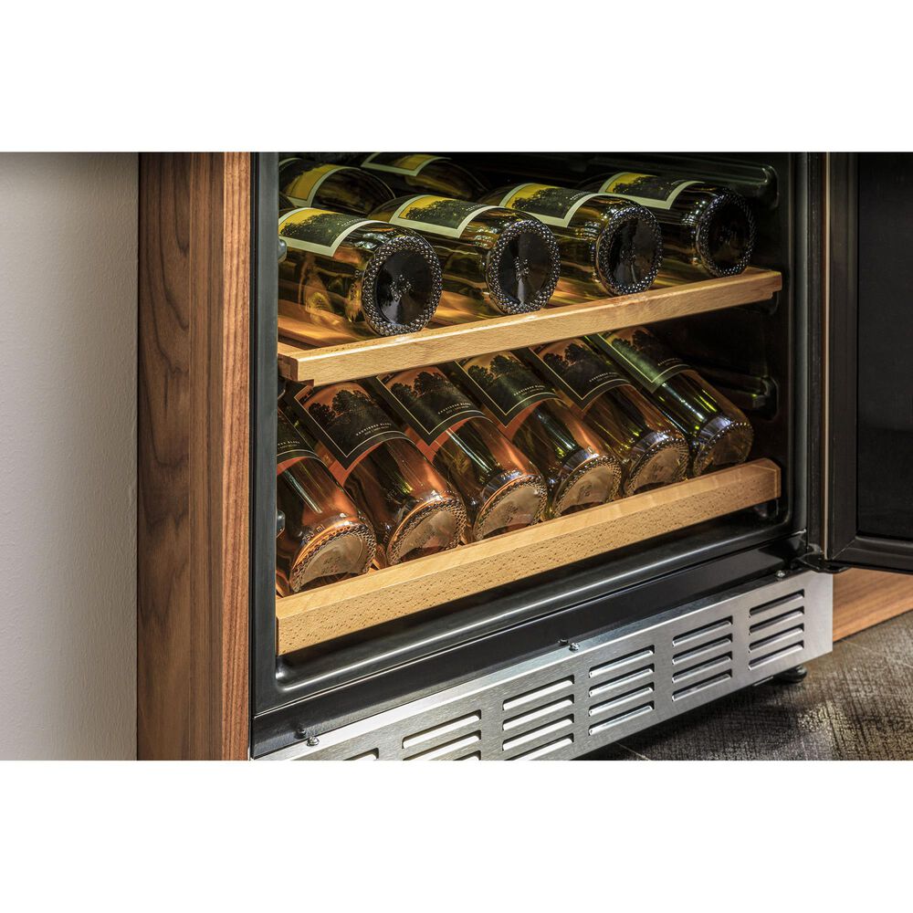 GE Profile 5.1 Cu. Ft. Beverage Center Cooler in Stainless Steel, , large