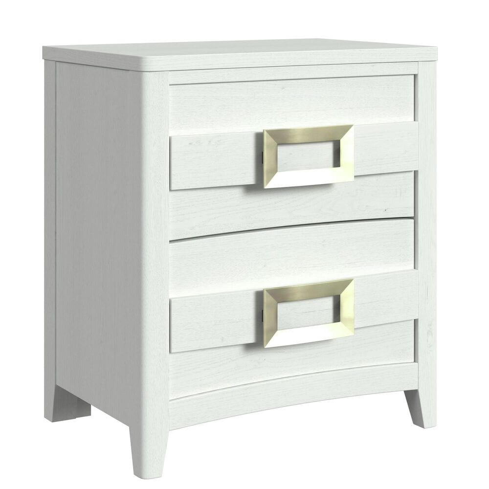 Mayberry Hill Tobias 2-Drawer Nightstand in White, , large