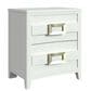 Mayberry Hill Tobias 2-Drawer Nightstand in White, , large