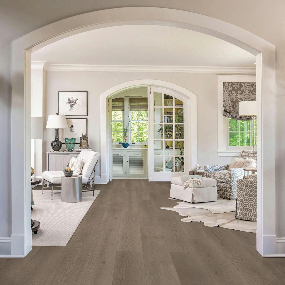 Pergo Woodlette Estates Smoke Wisp Oak 8&quot; x 54&quot; Laminate, , large