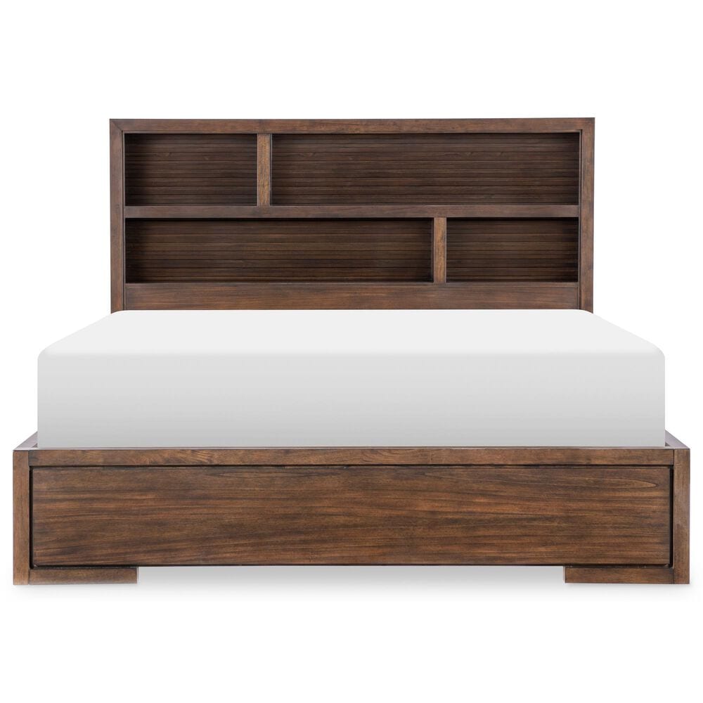 Legacy Classic Architect Queen Double Storage Bed in Onyx Brown, , large
