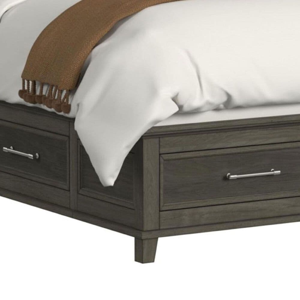 Mayberry Hill Canterbury King Storage Bed in Grey, , large