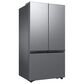 Samsung 27 Cu. Ft. 3-Door French Door Refrigerator with Dual Auto Ice Maker in Stainless Steel, , large