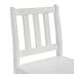 Mayberry Hill Travis 5-Piece Youth Table and Chair Set in White, , large