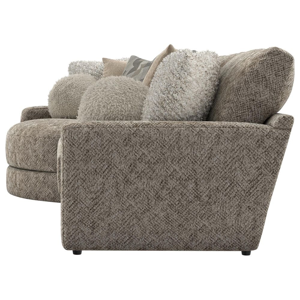 Hartsfield Turner 2-Piece Stationary Left Facing Sectional with Piano Wedge in Mushroom, , large