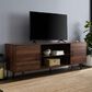 Walker Edison Nora 70" TV Stand in Dark Walnut, , large