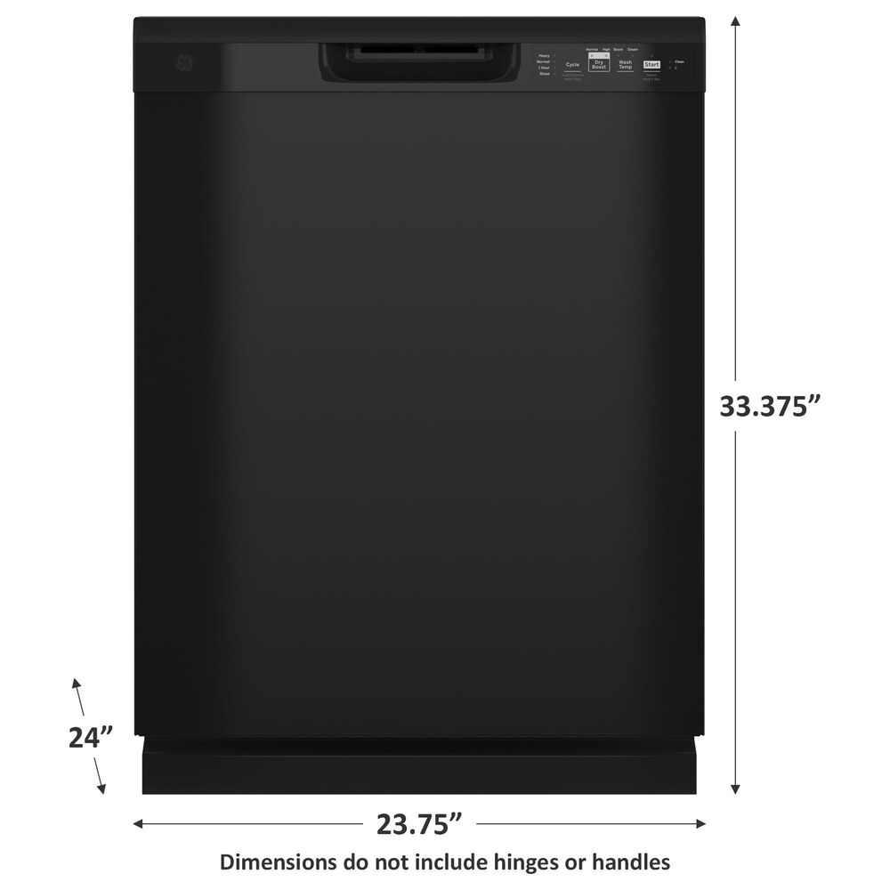 GE Appliances 24 &quot; Built-In Dishwasher with Dry Boost in Black, , large