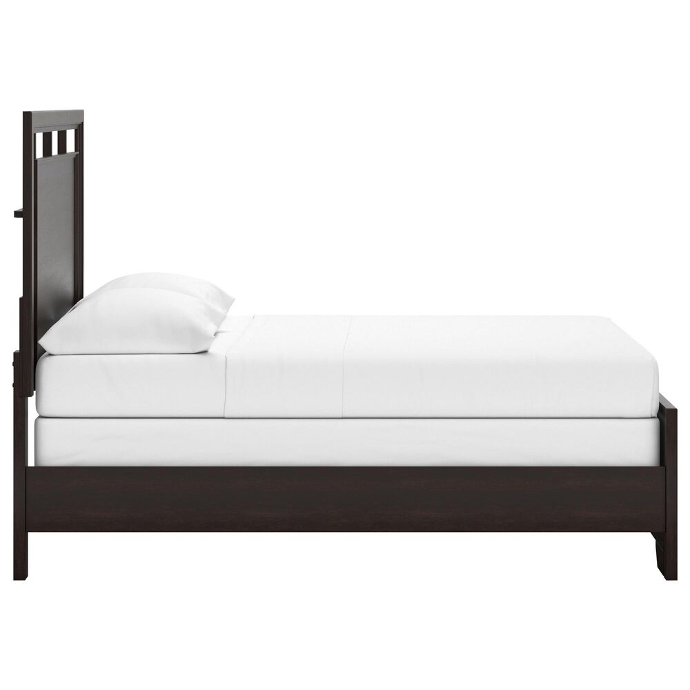 Ashley Covertown Full Panel Bed in Dark Brown, , large
