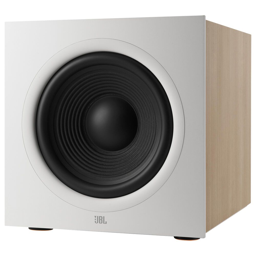 JBL Stage 220P Powered Subwoofer in White and Latte, , large