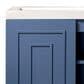 James Martin Vanities Alicante 39.5" Single Bathroom Vanity in Azure Blue with 5 cm White Glossy Resin Top and Rectangular Sink, , large