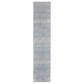 Nourison Astra Machine Washable 2"2" x 10" Blue Runner, , large