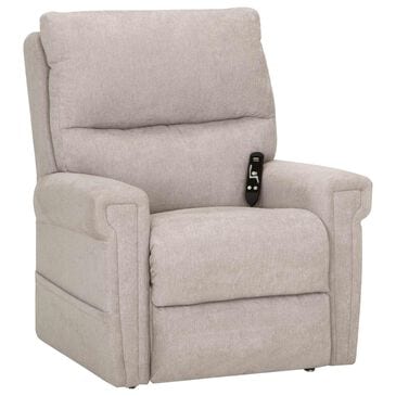 Moore Furniture Apex Lift Chair with Power Headrest, Heat, and Massage in Princeton Platinum, , large