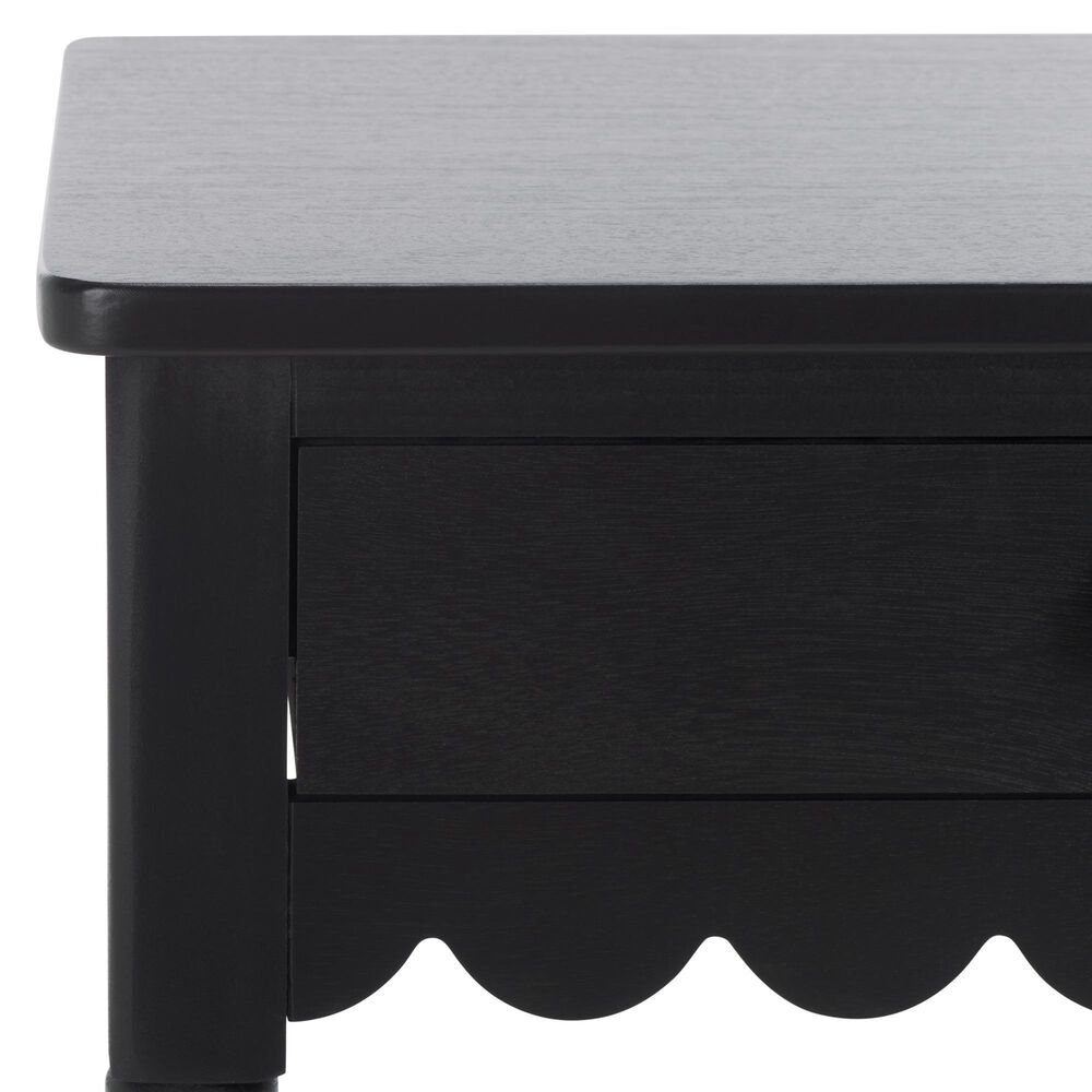 Safavieh Haven Top Drawer End Table in Matte Black, , large