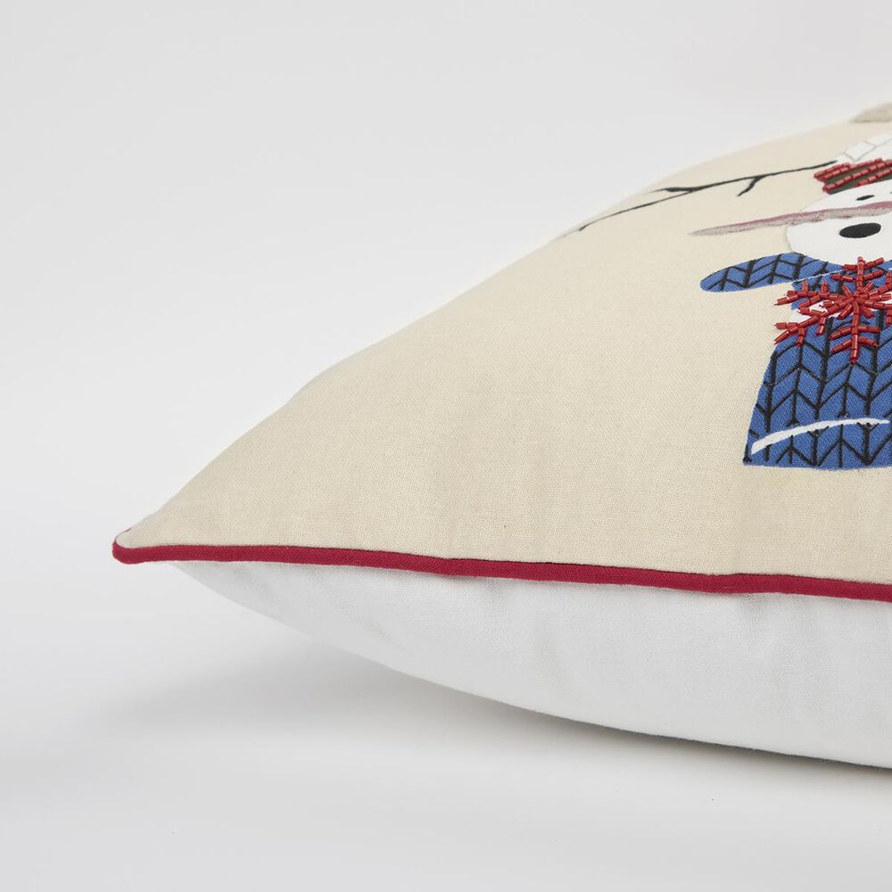 Rizzy Home 20" x 20" Down Pillow in Light Beige, , large