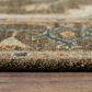 RIZZY Belmont 2" x 3" Dark Brown and Light Blue Area Rug, , large