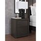 Ashley Fraluna 2-Drawer Nightstand in Dark Charcoal, , large
