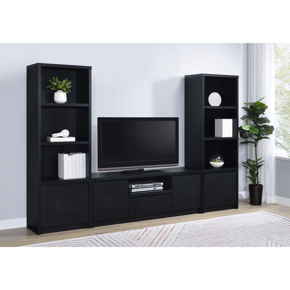 Coaster Winfield 60" TV Stand in Black, , large