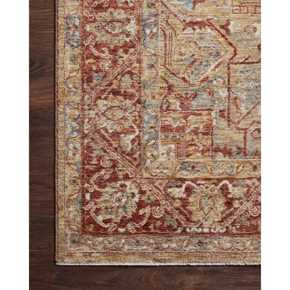 Loloi Gaia 2&#39; x 3&#39; Gold Area Rug, , large