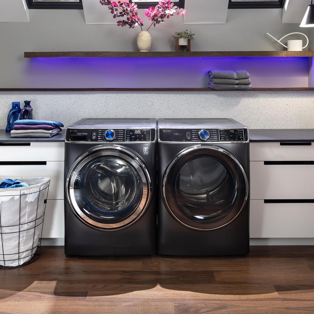 GE Profile 5.3 Cu. Ft. Smart Front Load Steam Washer with Adaptive