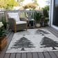 Dalyn Rug Company Wonderland WN19 5" x 7"6" Gray Indoor/Outdoor Area Rug, , large