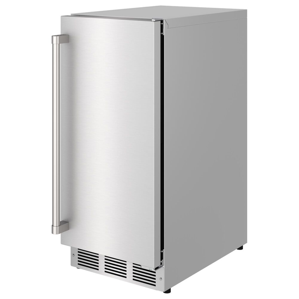 Thor Kitchen 26 Lbs Indoor/Outdoor Ice Maker with Square Cube Ice in Stainless Steel, , large