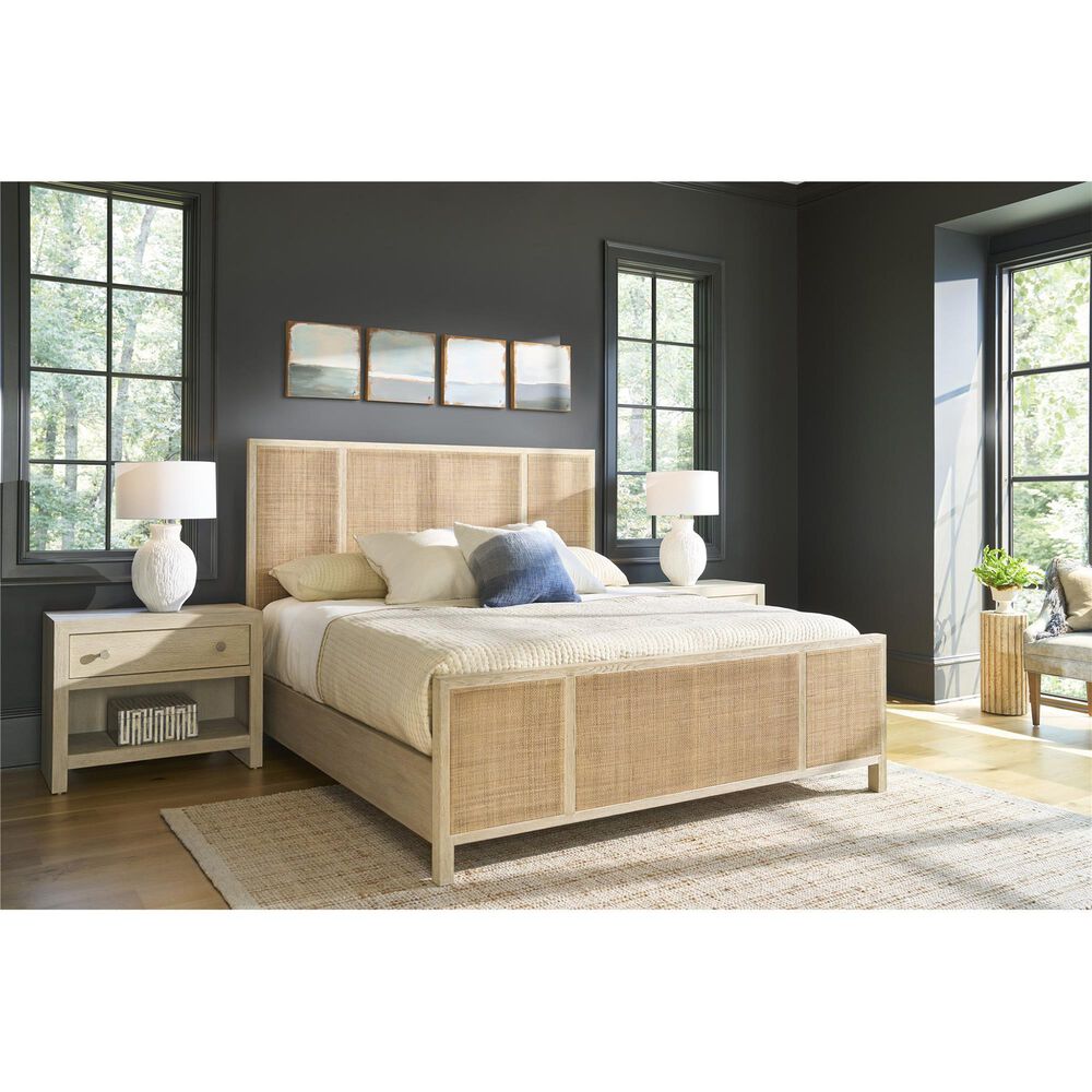 Universal Furniture Oasis Queen Panel Bed in Natural, , large