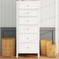 Butler Specialty Company Nora 6-Drawer Lingerie Chest in Smooth White, , large