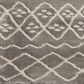 Central Oriental Corso Alvis 7"10" x 9"10" Grey and White Area Rug, , large