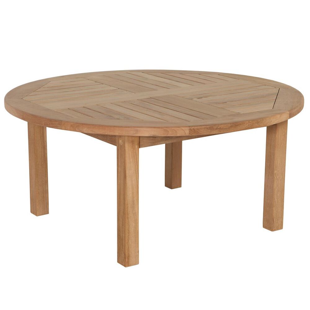 Blue Planet Global Ship"s Teak 35" Coffee Table in Natural, , large