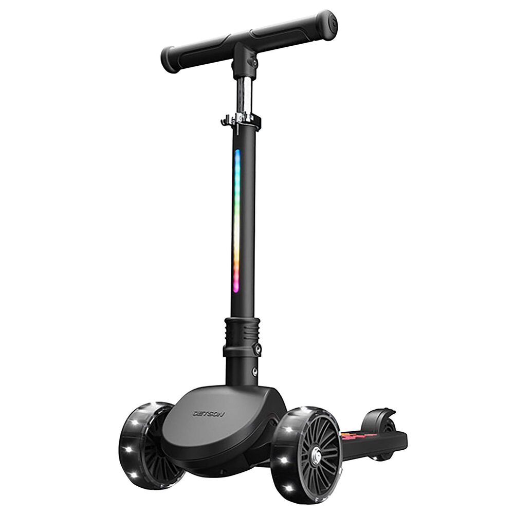 TruRide Amber Light-Up Kick Scooter in Black, , large
