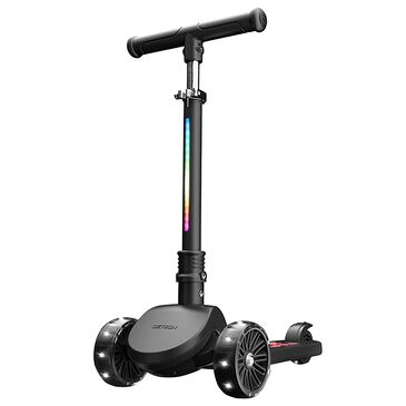 TruRide Amber Light-Up Kick Scooter in Black, , large
