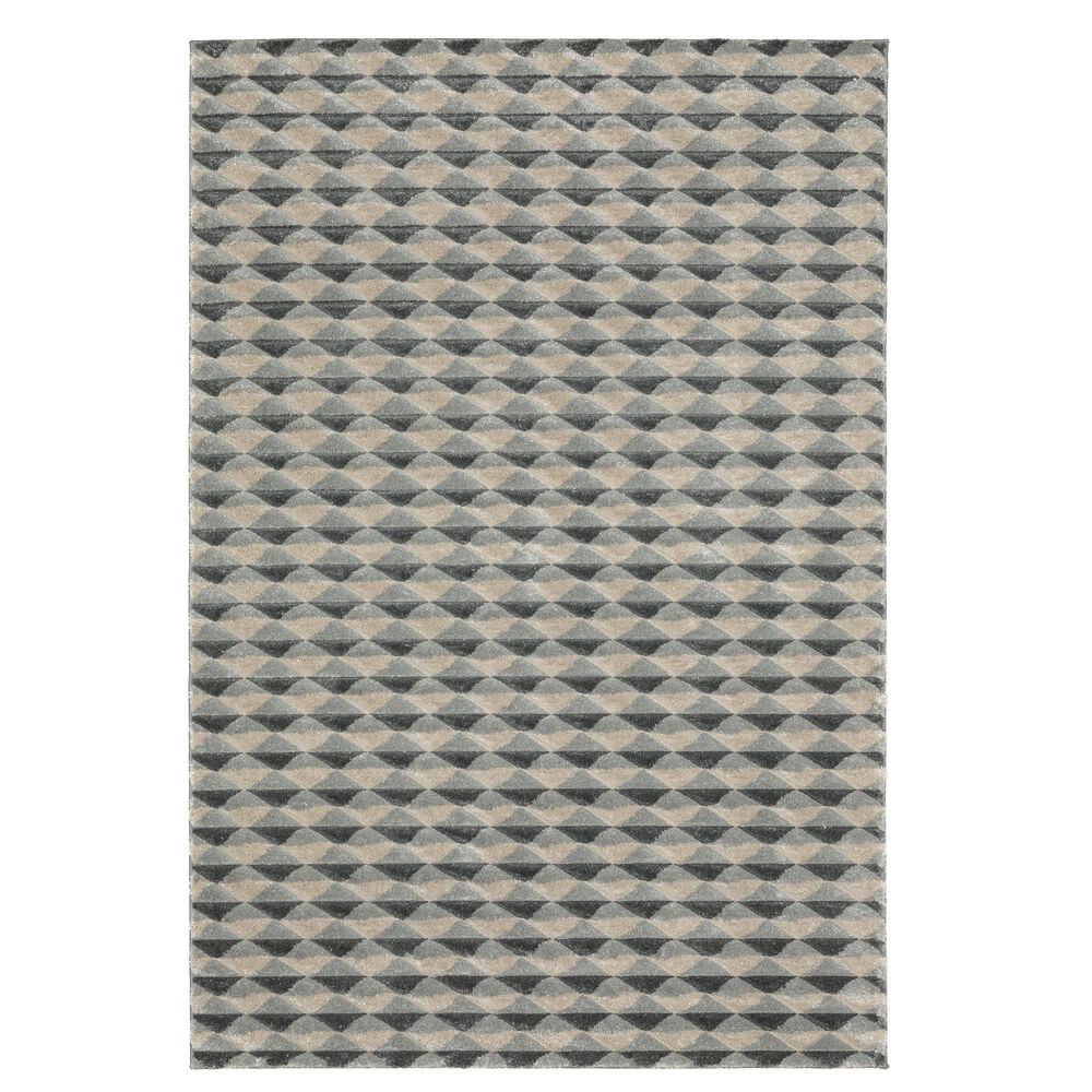 Oriental Weavers Wonder Charcoal and Grey 3"3" x 5" Area Rug, , large