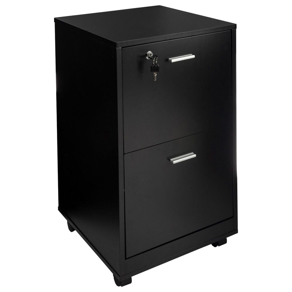 Timberlake Mobile File Cabinet in Black, , large