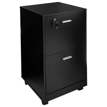 Timberlake Mobile File Cabinet in Black, , large