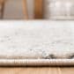 Safavieh Tulum TUL270A 2" x 11" Ivory and Grey Runner, , large