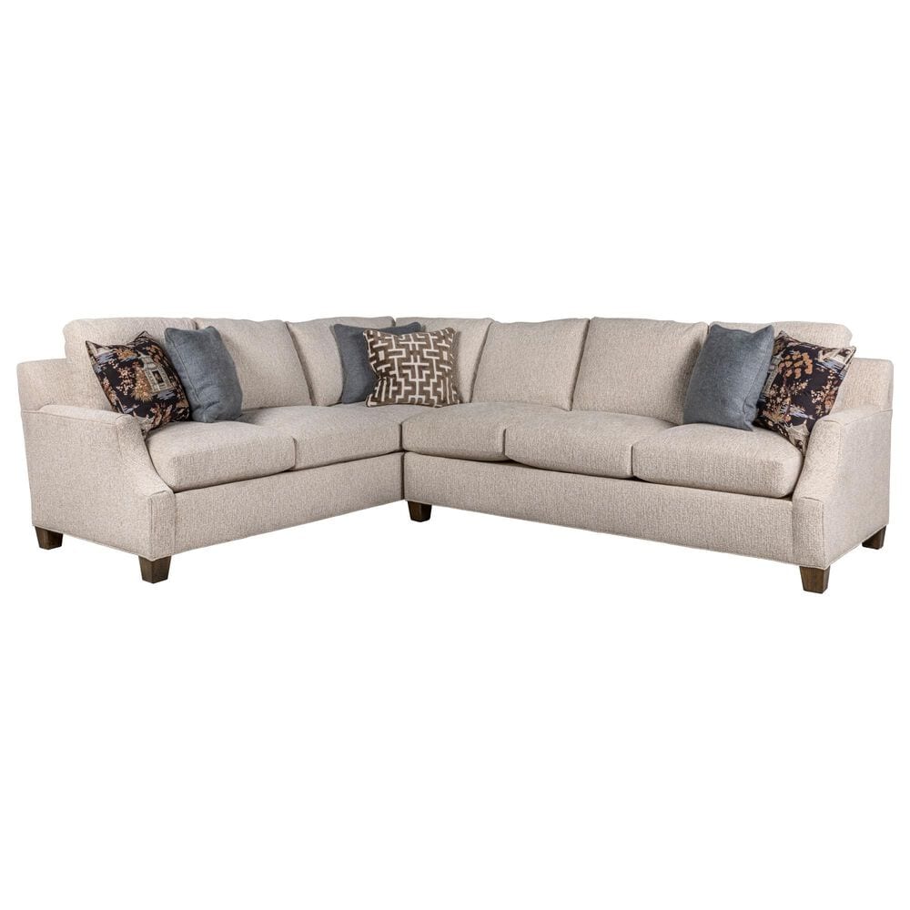 MASSOUD Custom Choice 2-Piece Sectional in Wayne Marble, , large
