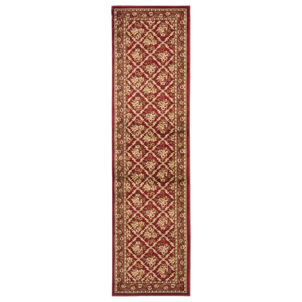 Safavieh Lyndhurst 2"3" x 16" Red Runner, , large