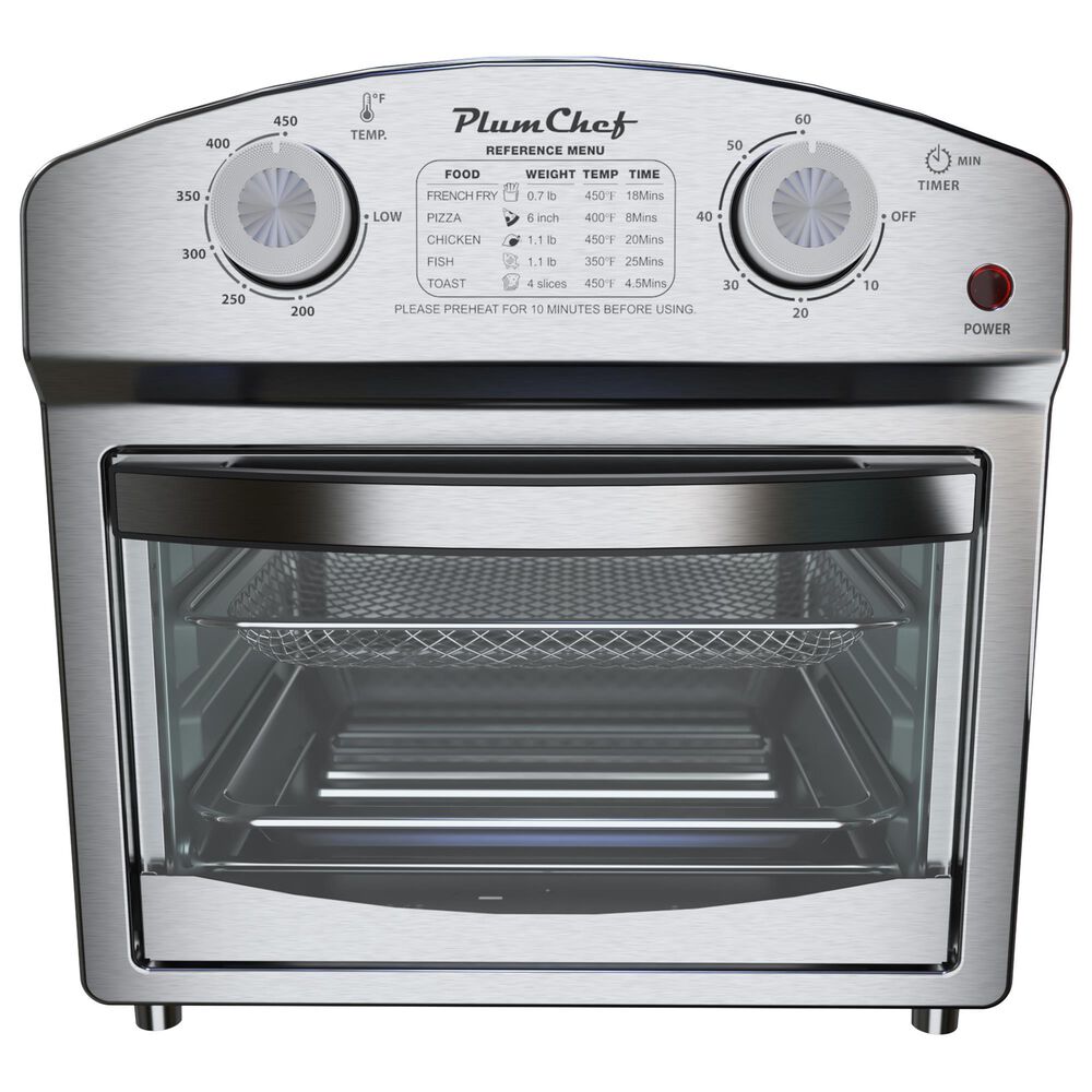 HOMLUX 12.5 Qt 7-In-1 Convection Toaster Oven in Silver, , large