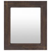 Surya Haveli Wall Mirror in Brown