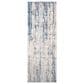 Surya Alpine ALP-2309 2"7" x 7"3" Blue, Charcoal, Medium Gray, Gray and Off-White Runner, , large