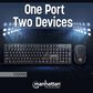 Manhattan Wireless Keyboard and Optical Mouse Set, , large