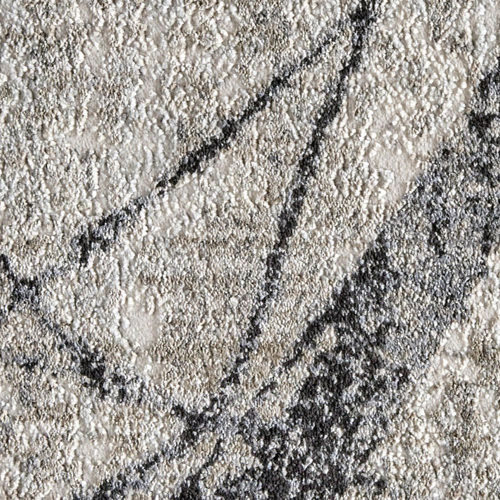 Feizy Kano 7&#39;10&quot; x 10&#39; Charcoal and Gray Area Rug, , large
