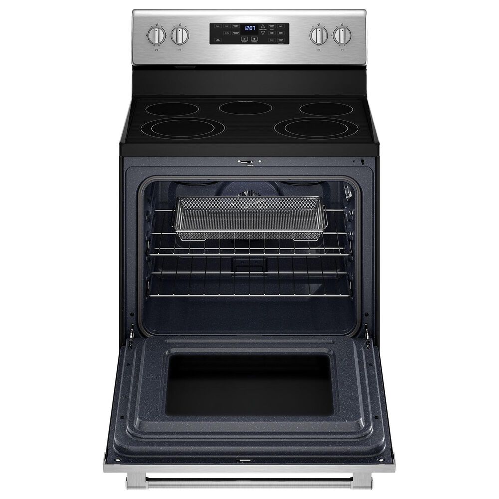 Maytag 2-Piece Kitchen Package with 5.3 Cu Ft. Electric Range and Microwave in Stainless Steel, , large