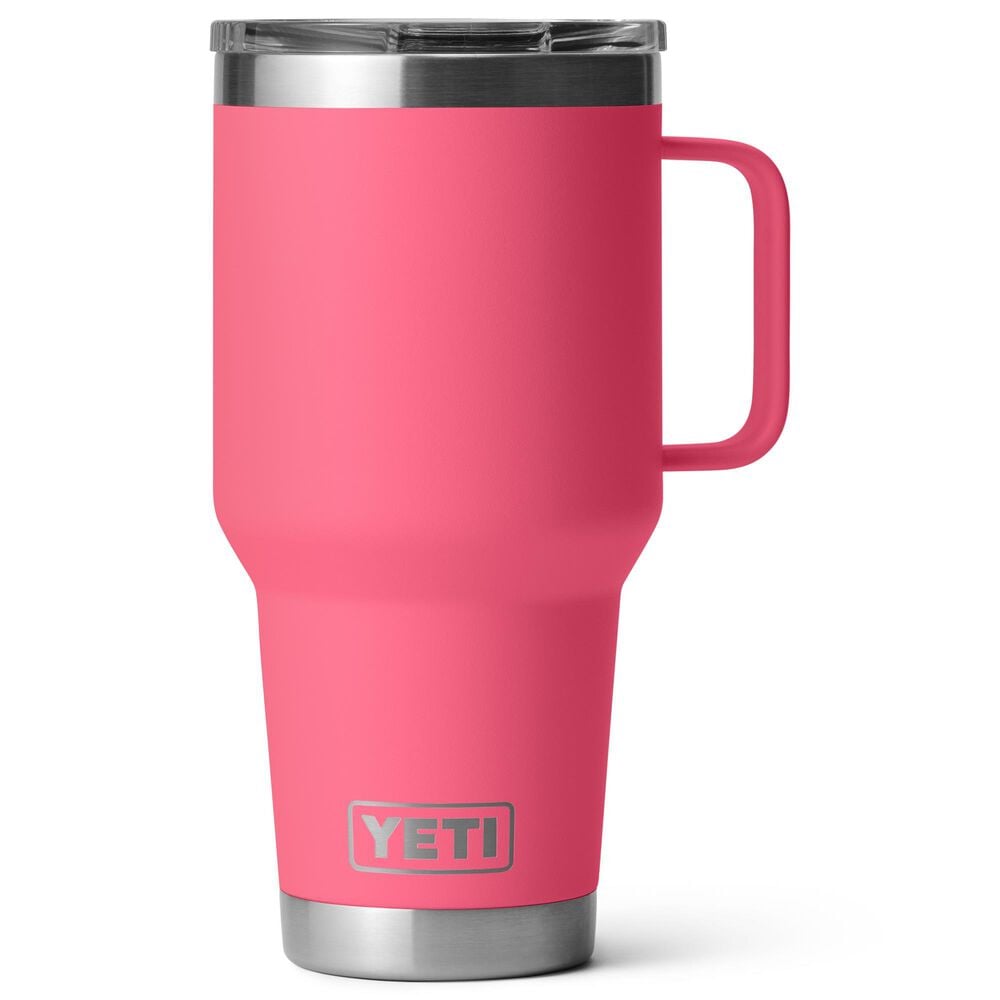 YETI Rambler 30 Oz Travel Mug with StrongHold Lid in Tropical Pink, , large