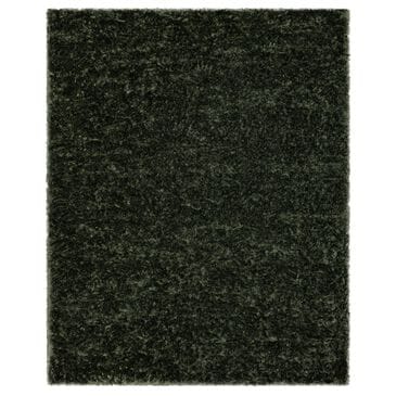 Karastan Billow Shag 10" x 13" Olive Area Rug, , large