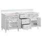 James Martin Vanities Lorelai 72" Double Vanity in Bright White with 3 cm Ethereal Noctis Quartz Top, , large