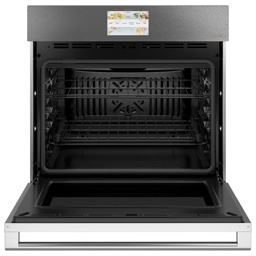 Cafe 30&quot; Built-In Single Electric Convection Wall Oven in Platinum, , large