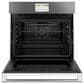 Cafe 30" Built-In Single Electric Convection Wall Oven in Platinum, , large