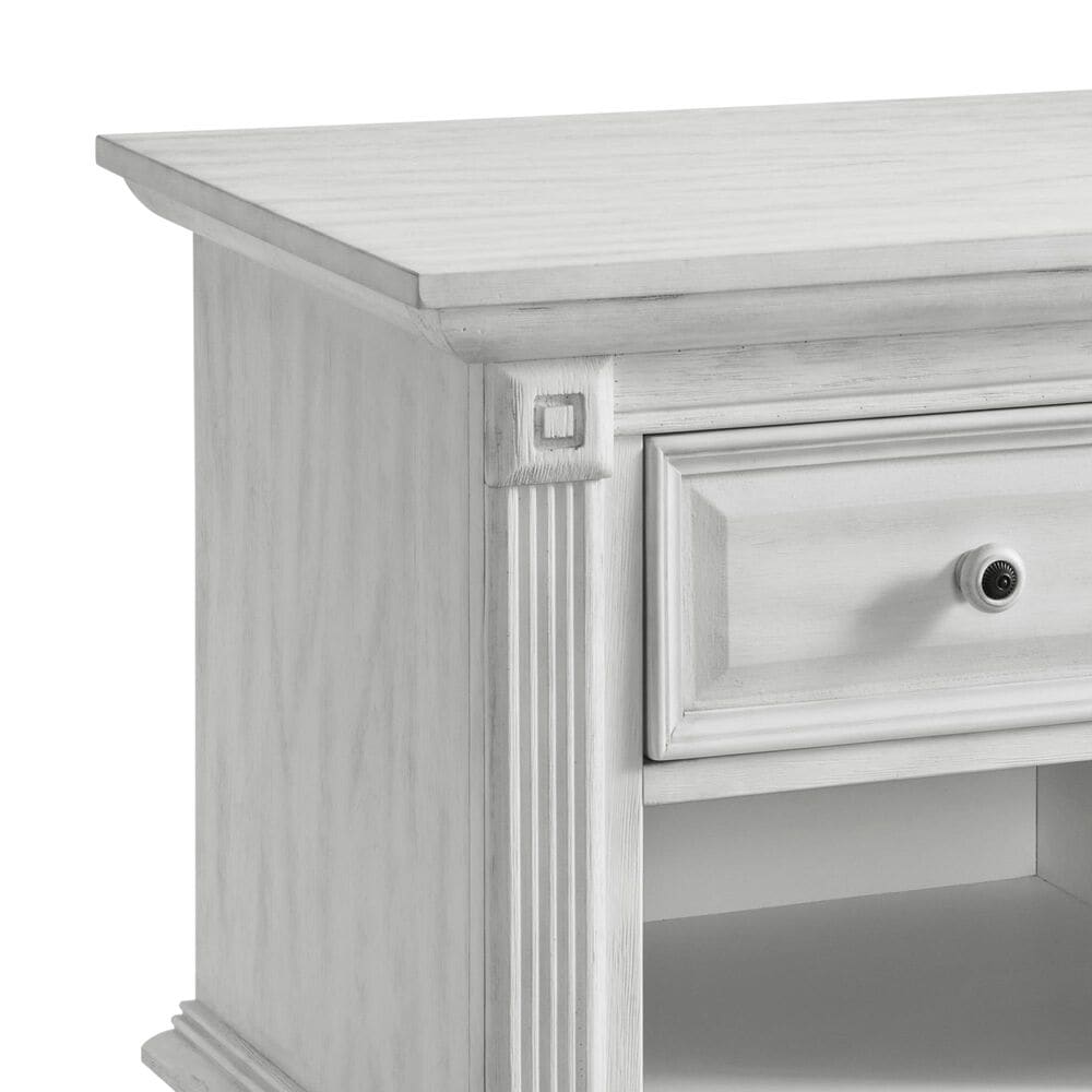 Oxford Baby London Lane 1-Drawer Nightstand in Vintage White, , large
