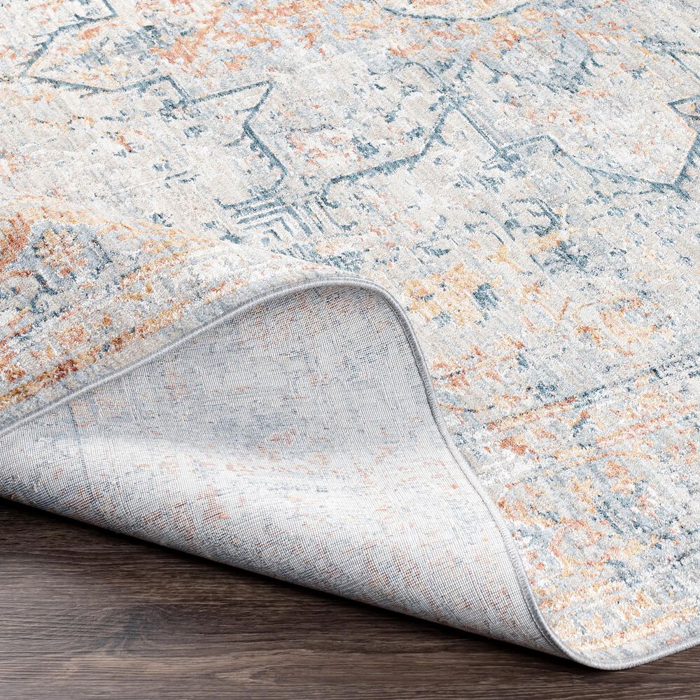 Surya Laila 10&#39; x 14&#39; Teal, Sage, Orange, Gray and Cream Area Rug, , large